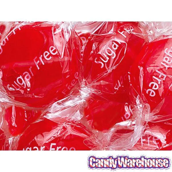 Atkinson Sugar Free Hard Candy Buttons - Cherry: 5LB Bag - Image 2