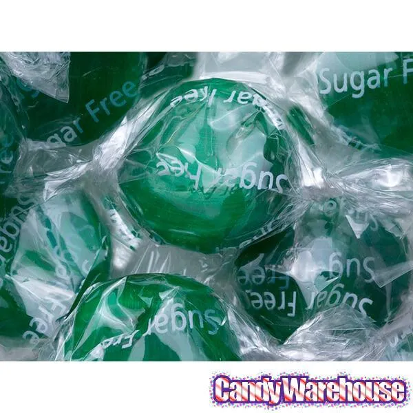 Atkinson Sugar Free Hard Candy Buttons - Green Apple: 5LB Bag - Image 2