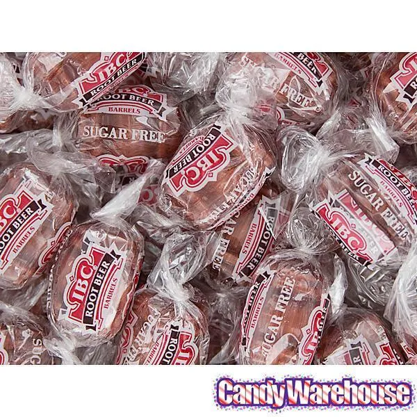 Sugar Free Root Beer Barrels Candy: 5LB Bag - Image 4