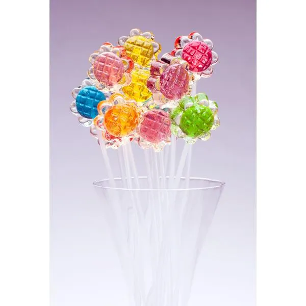 Twinkle Candy Sunflower Lollipops: 120-Piece Bag - Image 2