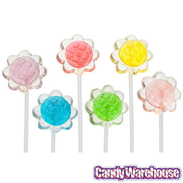 Twinkle Candy Sunflower Lollipops: 120-Piece Bag - Image 3
