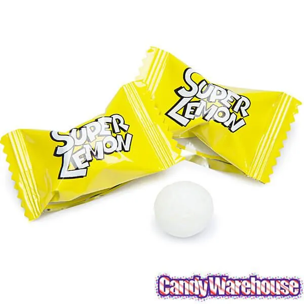 Super Lemon Sour Hard Candy Balls: 3.09-Ounce Bag - Image 2