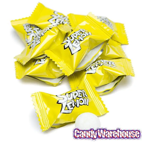 Super Lemon Sour Hard Candy Balls: 3.09-Ounce Bag - Image 4