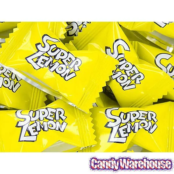Super Lemon Sour Hard Candy Balls: 3.09-Ounce Bag - Image 5