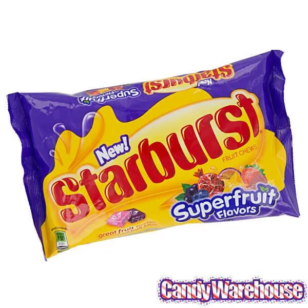 Starburst Fruit Chews Candy - Superfruit: 14-Ounce Bag - Image 4