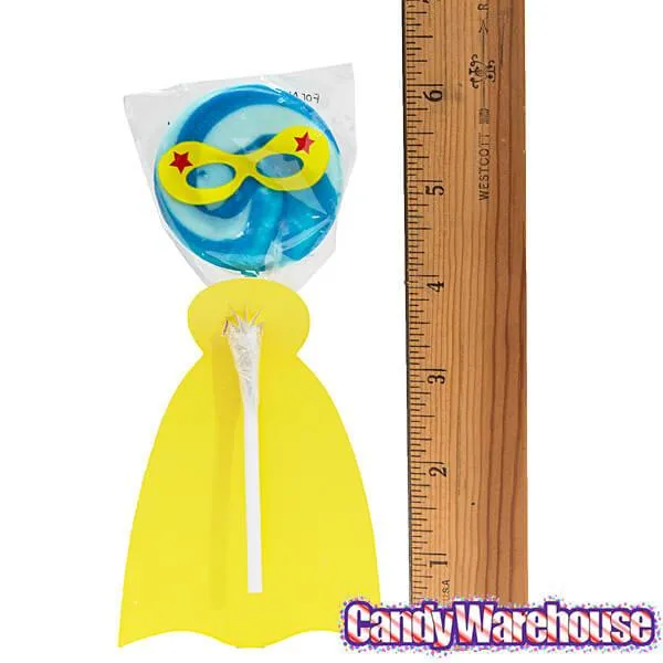 Superhero Swirl Lollipops: 12-Piece Box - Image 2