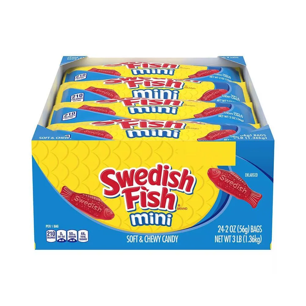 Swedish Fish Candy 2-Ounce Packs: 24-Piece Box - Image 5