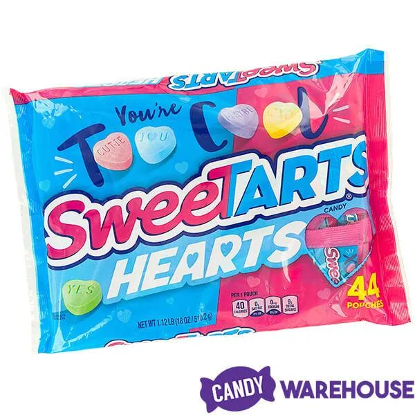 SweeTarts Candy Hearts Snack Packs: 44-Piece Bag - Image 2