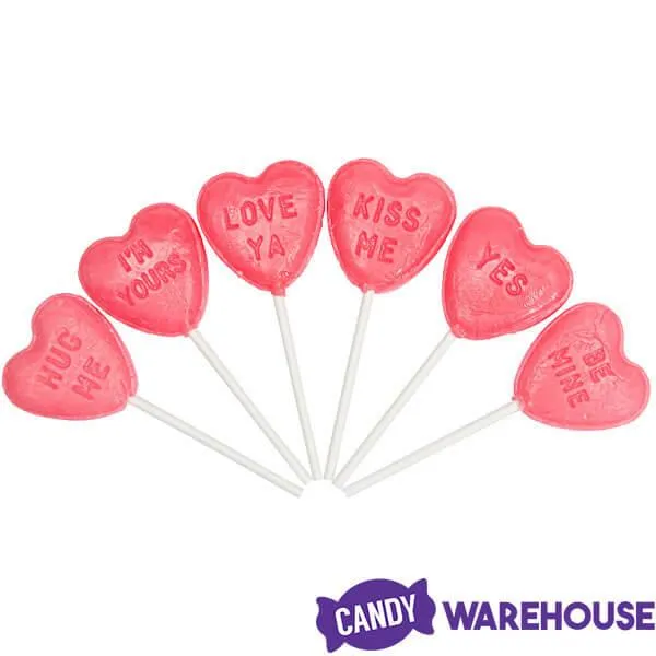 SweeTarts Heart Lollipops: 30-Piece Bag - Image 2