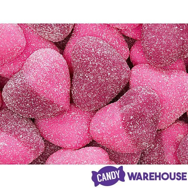 SweeTarts Pink & Purple Hearts Gummies: 11-Ounce Bag - Image 4