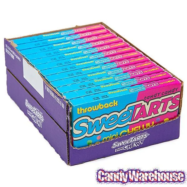 SweeTarts Mini Chewy Candy 3.75-Ounce Packs: 12-Piece Box - Image 4