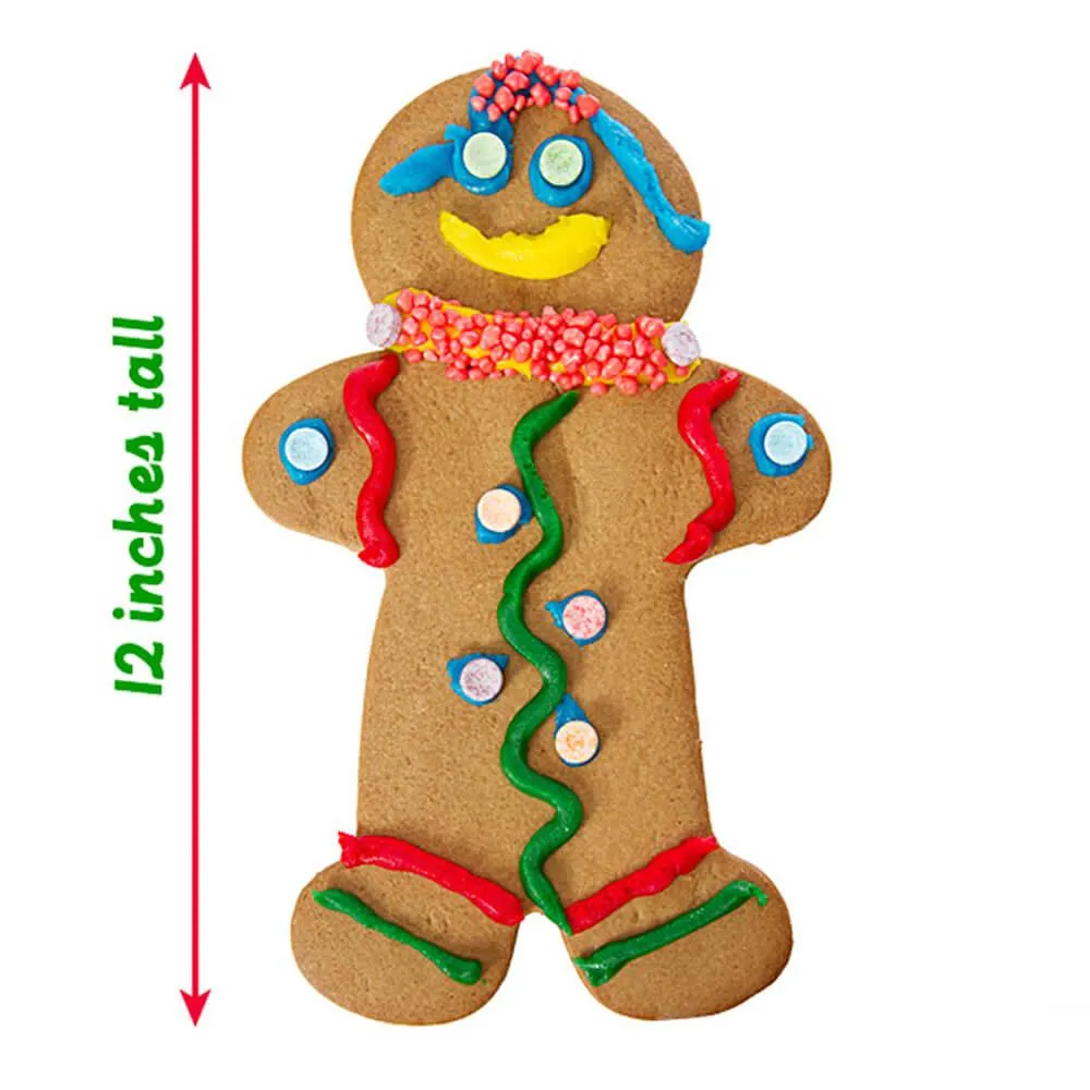 SweeTarts and Nerds Candy Giant Gingerbread Man Gift Box