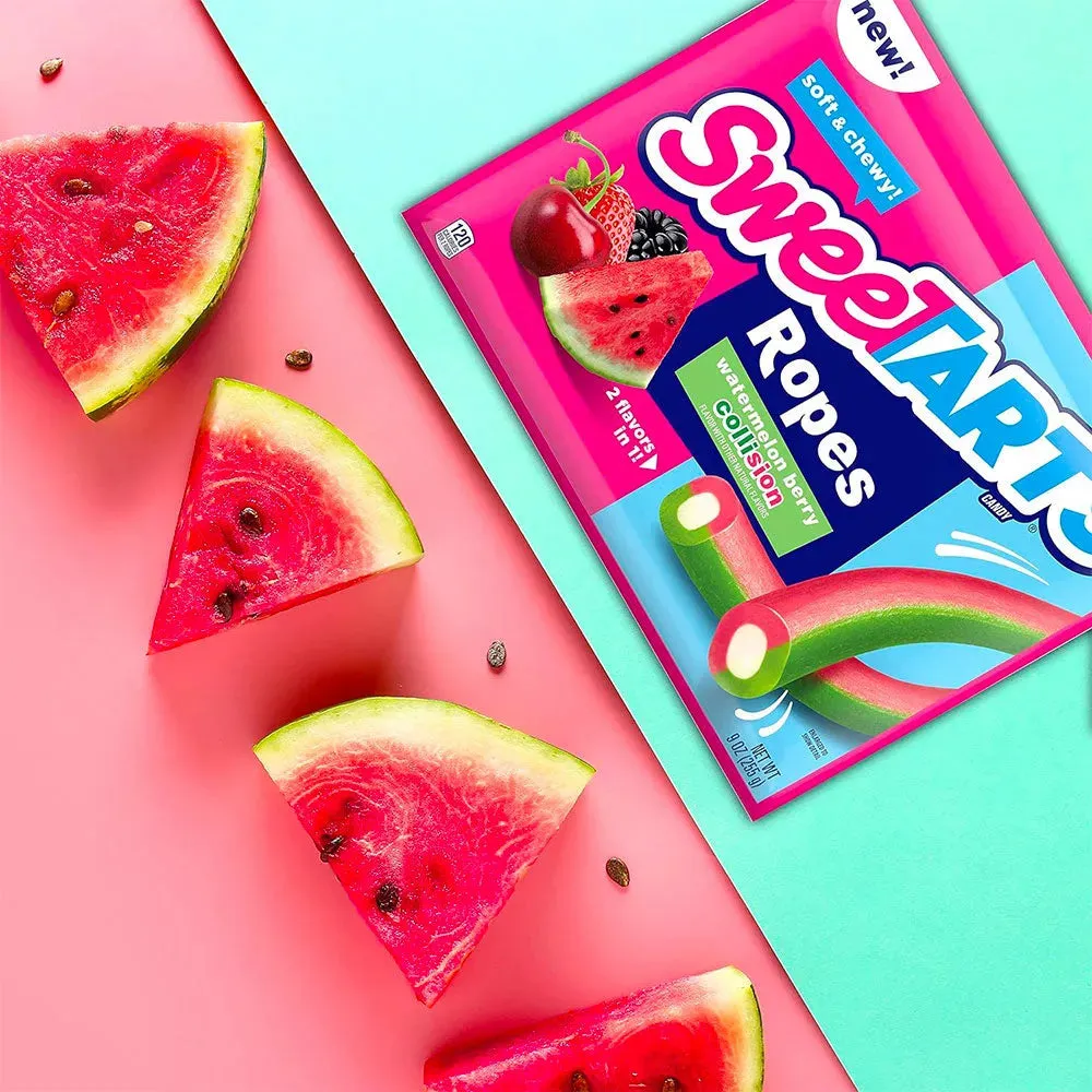 SweeTarts Ropes Candy - Watermelon Berry: 12-Piece Case - Image 2