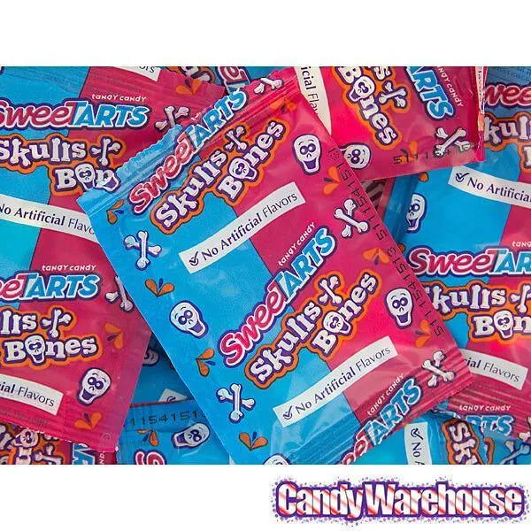 SweeTarts Skulls and Bones Candy Packs: 24-Piece Bag - Image 2