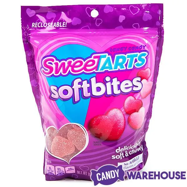 SweeTarts Soft Bites Gummy Hearts: 10-Ounce Bag - Image 5