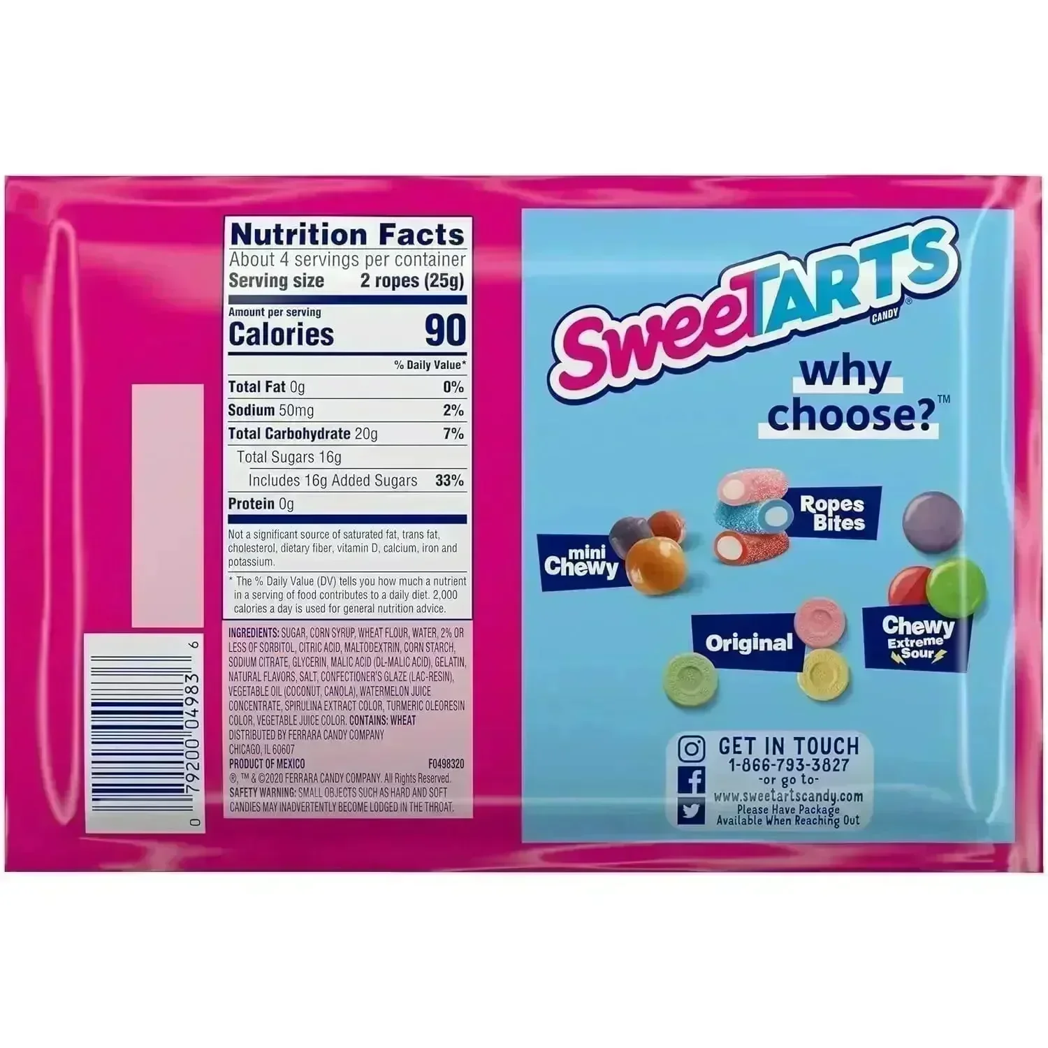 SweeTARTS - Sour Apple Chewy Ropes: 12-Piece Display - Image 2