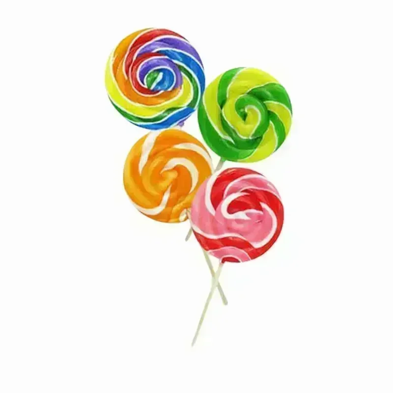 Swirl Lollipops 10-Ounce Colorful Assortment: 24-Piece Display - Image 2