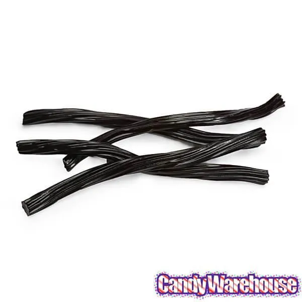 Switzer's Chewy Licorice Twists - Black: 8-Ounce Bag - Image 2
