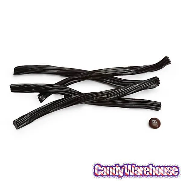 Switzer's Chewy Licorice Twists - Black: 8-Ounce Bag - Image 3