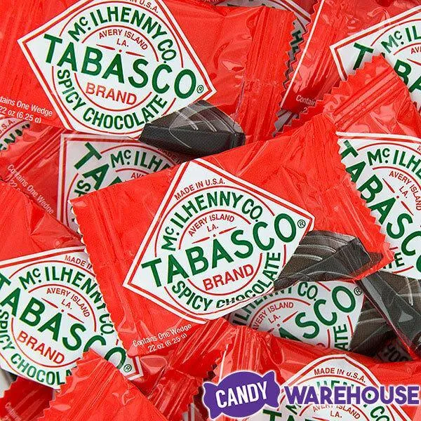 Tabasco Spicy Dark Chocolate Wedges: 144-Piece Paint Can - Image 4