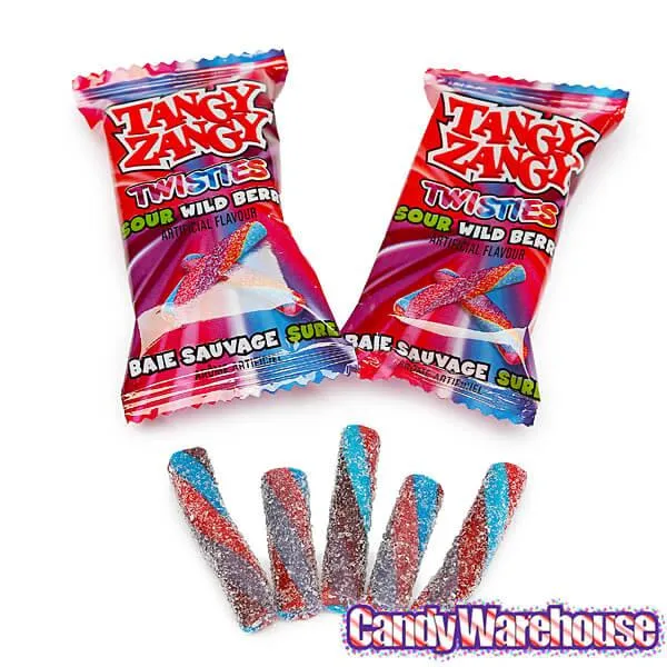 Tangy Zangy Twisties Candy Packs - Sour Wild Berry: 35-Piece Bag - Image 4