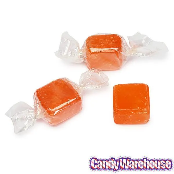 Cubes Hard Candy - Tangerine: 3LB Bag - Image 2
