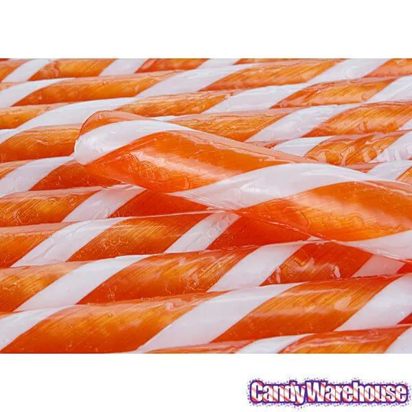 Old Fashioned Hard Candy Sticks - Tangerine: 80-Piece Box - Image 4