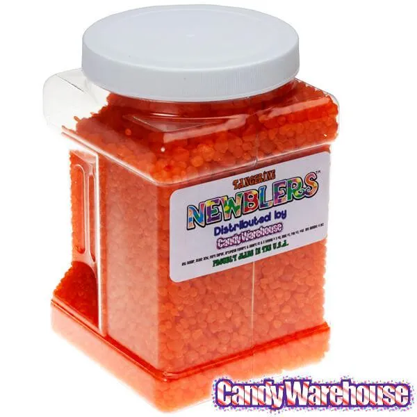Rock Candy Chewy Nuggets - Tangerine: 4LB Tub - Image 2