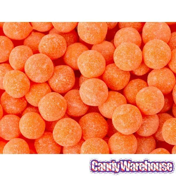 Sour Spanks Chewy Candy Balls - Tangerine: 5LB Bag - Image 3