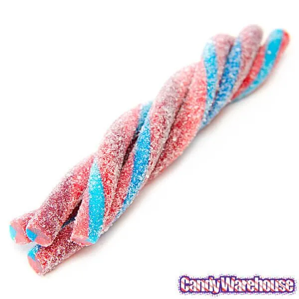Tangy Zangy Twisties Candy Sour Wild Berry: 3LB Box - Image 3