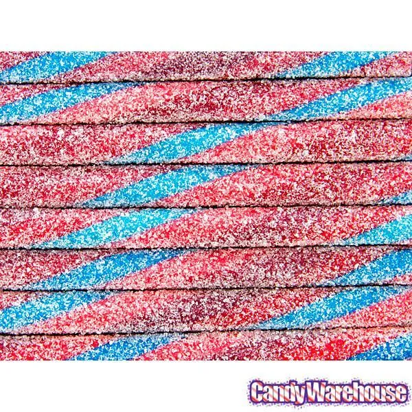 Tangy Zangy Twisties Candy Sour Wild Berry: 3LB Box - Image 4