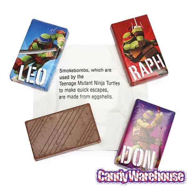 Teenage Mutant Ninja Turtles Mini Milk Chocolate Bars: 15-Piece Bag - Image 3