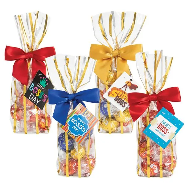 Thank You Lindt Chocolate Truffle Gift Towers - Boss Day: 18-Piece Case