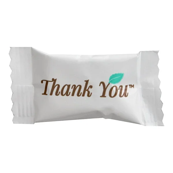 Thank You Wrapped Butter Mint Bulk: 1000-Piece Case - Image 2