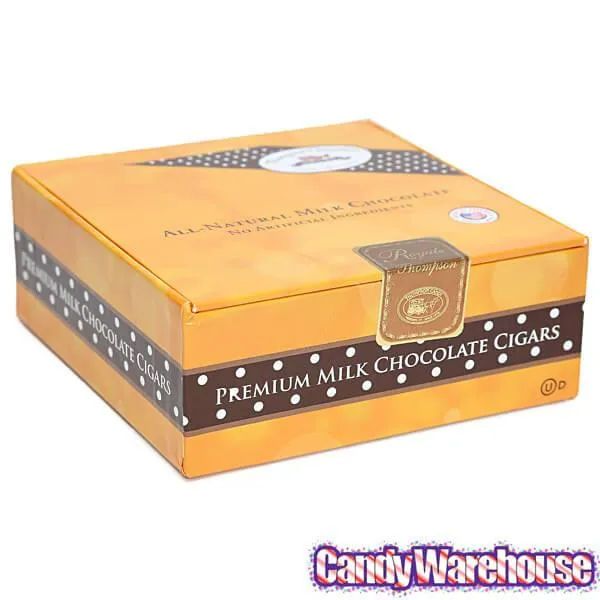 Thompson Milk Chocolate Cigars - Everyday: 12-Piece Box - Image 3