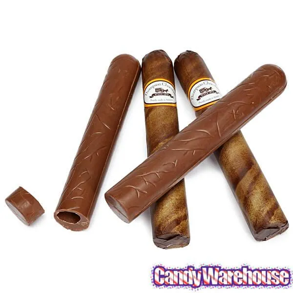 Thompson Milk Chocolate Cigars - Everyday: 12-Piece Box - Image 4