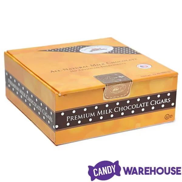 Thompson Premium Milk Chocolate Cigars - Boy: 12-Piece Box - Image 3