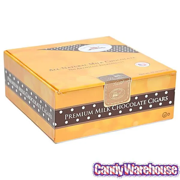 Thompson Premium Milk Chocolate Cigars - Girl: 12-Piece Box - Image 3