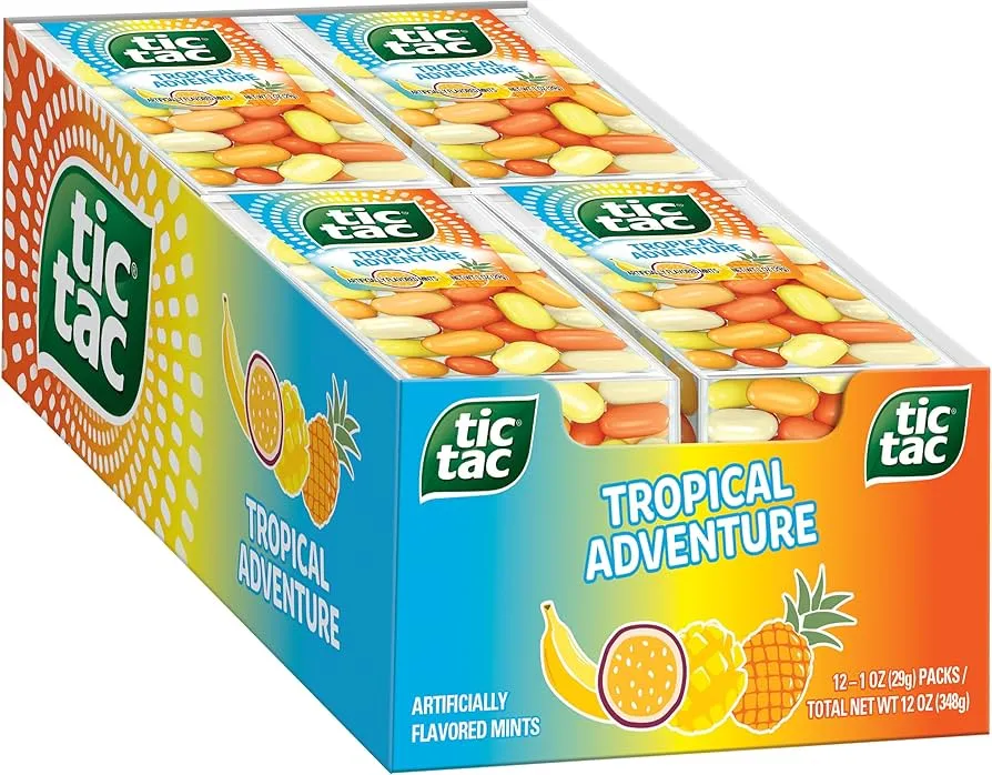 Tic Tac Tropical Adventure Dispensers: 12-Piece Box - Image 2