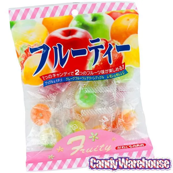 Tiny Bundt Cake Fruity Hard Candy Circles: 18-Piece Bag - Image 4