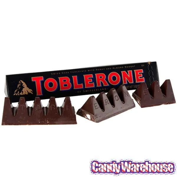 Toblerone Dark Chocolate Bars: 20-Piece Box - Image 2