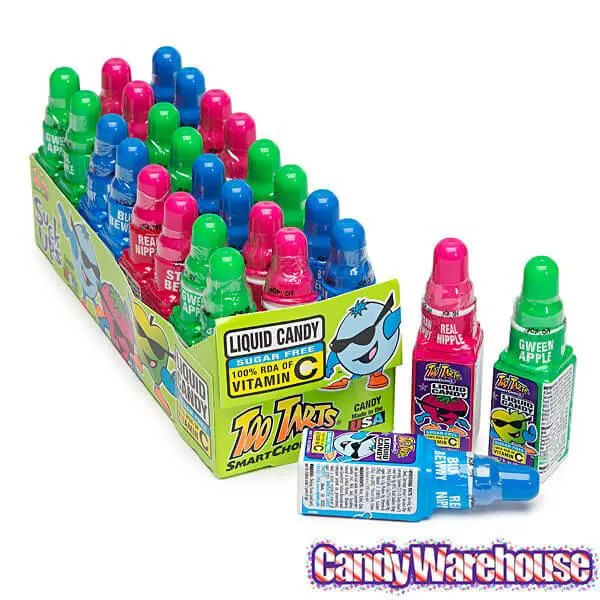 Too Tarts Suck Ups Sour Liquid Candy Dispensers: 24-Piece Box - Image 3