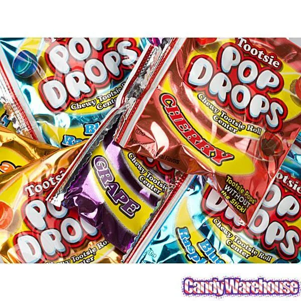 Tootsie Pop Drops Snack Size Packs: 25-Piece Bag - Image 3