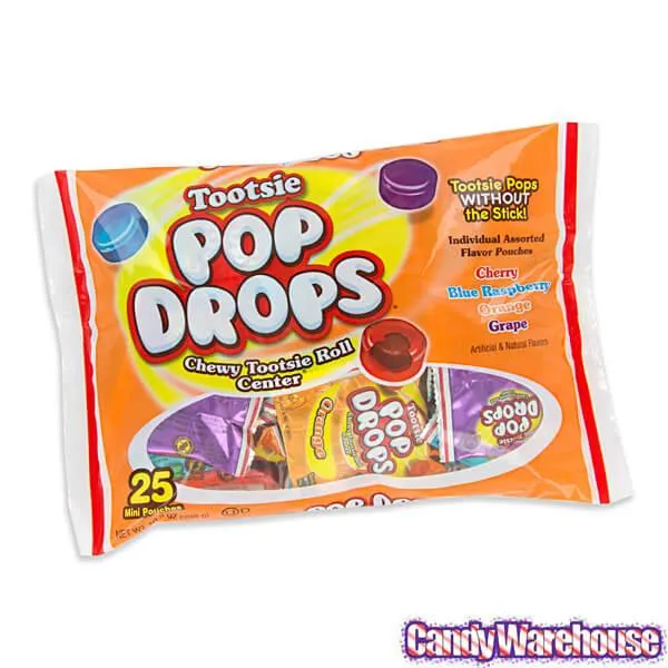 Tootsie Pop Drops Snack Size Packs: 25-Piece Bag - Image 4