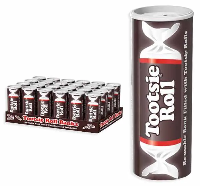 Tootsie Roll Candy Banks: 24-Piece Case - Image 2