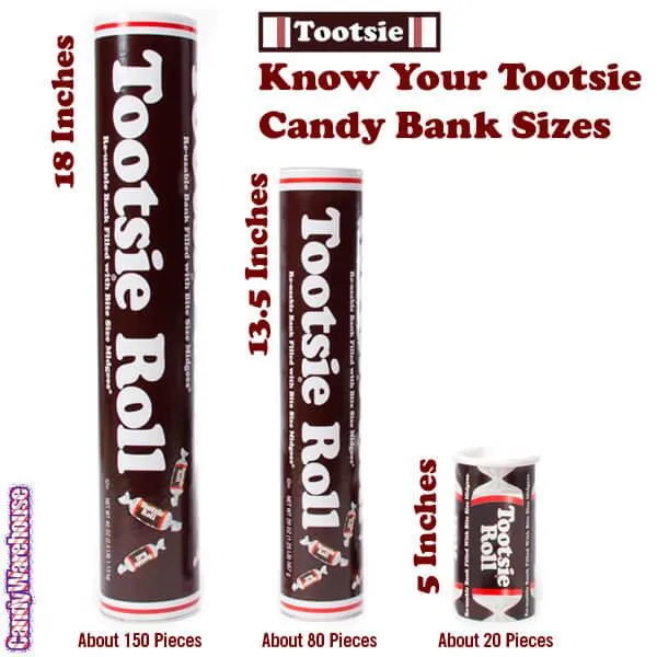 Tootsie Roll Candy Banks: 24-Piece Case - Image 4