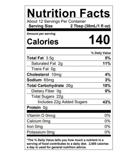 Torani Caramel Sauce: 16.5-Ounce Bottle - Image 3