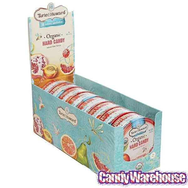 Torie and Howard Hard Candy Tins - Blood Orange & Honey: 8-Piece Box - Image 2
