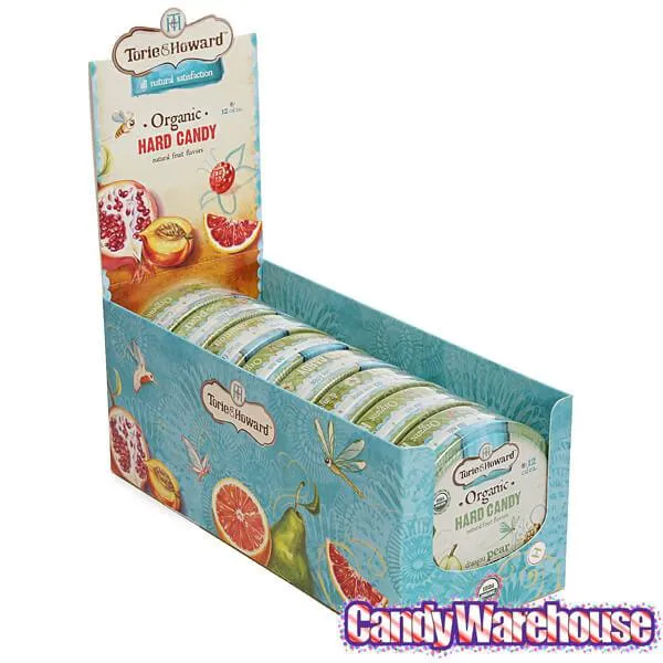 Torie and Howard Hard Candy Tins - D'anjou Pear & Cinnamon: 8-Piece Box - Image 2