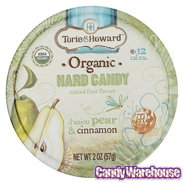 Torie and Howard Hard Candy Tins - D'anjou Pear & Cinnamon: 8-Piece Box - Image 3